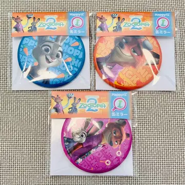 [주토피아2] Happy 복권 I상 캔 거울 세트