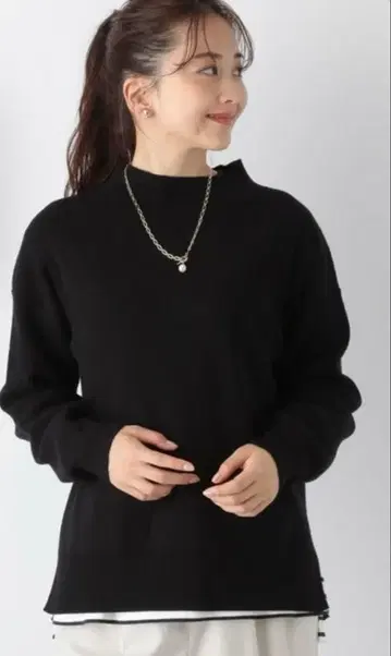 글로벌 워크 멜티 스탠드 슬릿 풀오버 미사용 새상품