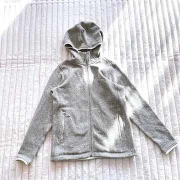 mont-bell 몽벨 크리마플러스 플리스 후드티 M 그레이지