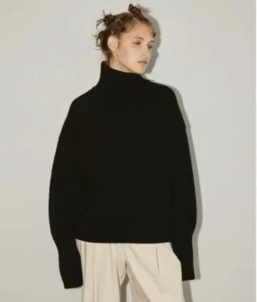 TODAYFUL 슈퍼 파인 울 터틀 니트