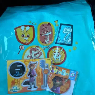 주토피아2 Happy 복권 G상 E상 I상 닉 3종 세트