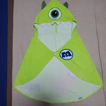 몬스터 주식회사 디즈니랜드 후드 부착 타월