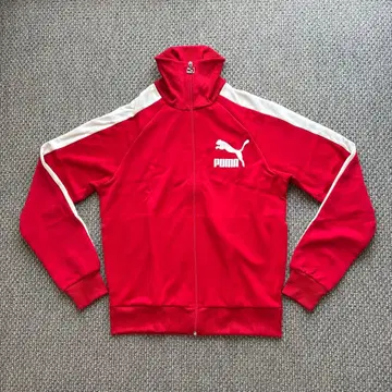 PUMA 푸마 T7 트랙 자켓 레드