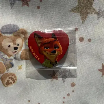 주토피아 키디랜드 닉 캔뱃지