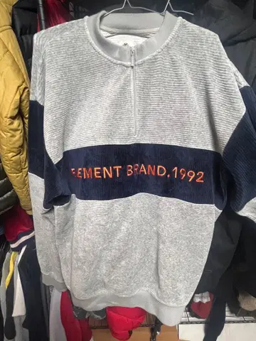 ELEMENT 트레이닝복/맨투맨 L/G 그레이/네이비