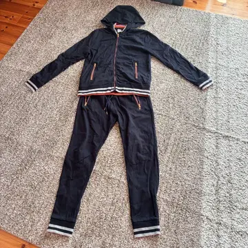 폴스미스 네이비 후드 부착 저지 세트 Porlsmith