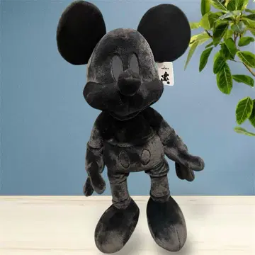 코스트코 블랙 미키 봉제 인형 빅 담요 100cm
