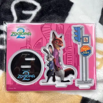 주토피아2 Happy 복권 아크릴 스탠드 닉 주디