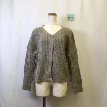 zG768 [ L ] SUREVE 가디건 드롭 숄더 V넥