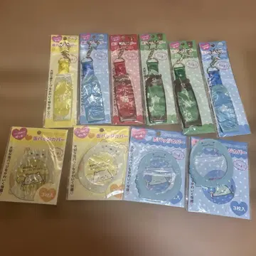 새상품 초레어 산엑스 리락쿠마 스밋코 덕질 홀더 캔뱃지 커버