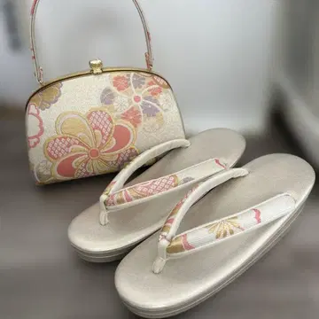 후리소데 졸업 하카마용 조리 백 (발 사이즈: 24cm~25cm) LL