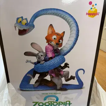 주토피아2 Happy 복권 해피 복권 A상 포스터 피규어