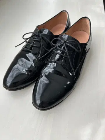 FABIO RUSCONI 레이스업 슈즈 가죽 신발 이탈리아제 37