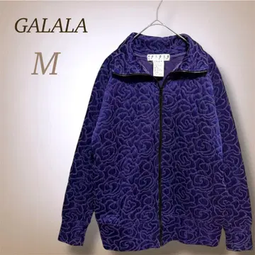 올 패턴 집업 자켓 블루종 자수 디자인 일본제 개성파 M