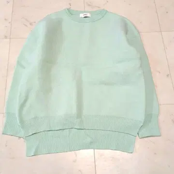 OBLI 오블리 울 니트 스웨터 긴팔 풀오버