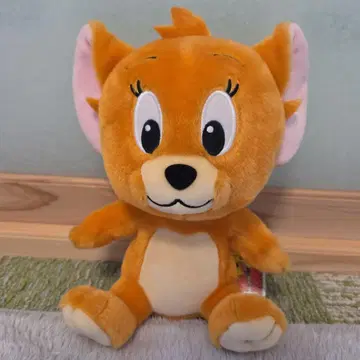 미사용 새상품. 톰과 제리 제리 봉제 인형 30cm