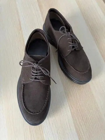 GU 리얼 가죽 스웨이드 신발 25.0cm