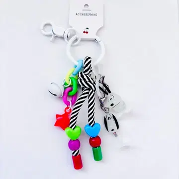 스누피 찰랑찰랑 키링 SNOOPY 가챠 채운 파우치 캡슐 토이