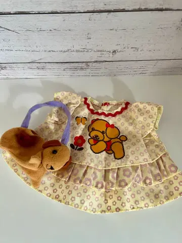 포포짱 옷 갈아입기 기성품*강아지 원피스&백