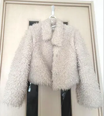 REDYAZEL 푸들 퍼 자켓 화이트