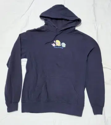 카나헤이 작은 동물 자수 트레이닝복 L 네이비