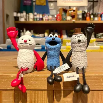 퍼펫 순순 니코앤드 콜라보 앉은 오브제 전종 3종 세트
