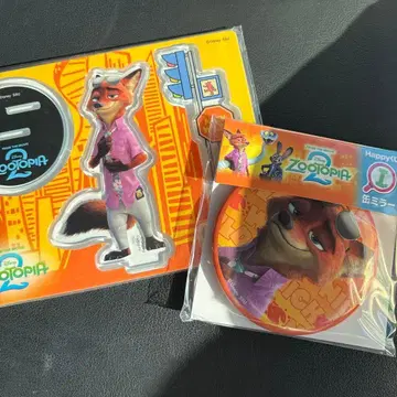 주토피아2 Happy 복권 G상 아크릴 스탠드 해피 I상 캔 거울