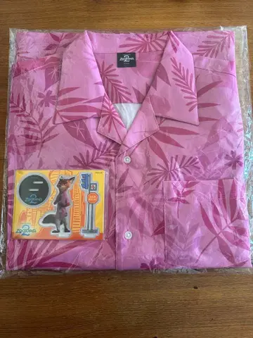 주토피아2 해피 복권 B상 하와이안 셔츠 스탠드 프롭스