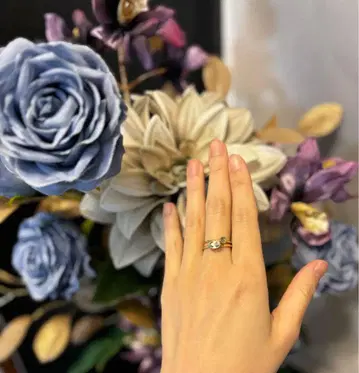 비쥬마무 반지 반지 2개 세트 11호