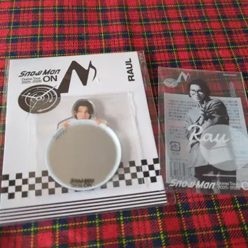 Snow Man 라울 씨 거울 스티커 클리어 스티커