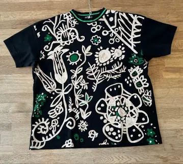 TOKUKO jet VOL 아트 프린트 T셔츠 9R