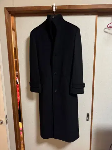 [ 미사용 새상품 ] TENORAS 스탠드 카라 롱 코트