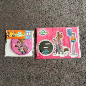 주토피아2 Happy 복권 아크릴 스탠드 캔 거울