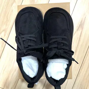 레이스업 스니커즈 블랙/블랙