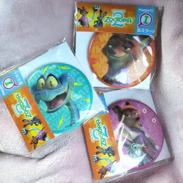 주토피아2 Happy 복권 캔 거울 닉 해피 복권 I상