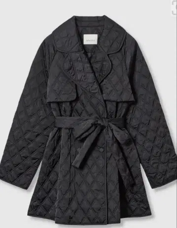 [25AW] ANAYI 퀼팅 테일러드 로스트 코트 36