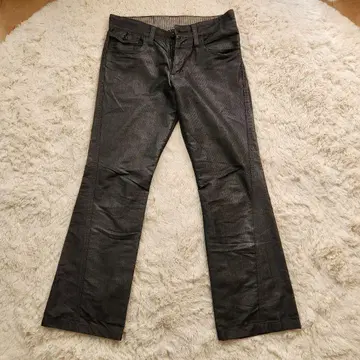 남성용 부츠컷 팬츠