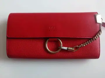 끌로에 레드 장지갑