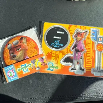 주토피아2 Happy 복권 G상 아크릴 스탠드 해피 I상 캔 거울