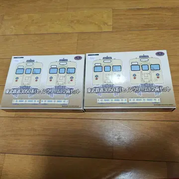 철도 컬렉션 토부 3050계 N 게이지 2량 세트 두 상자
