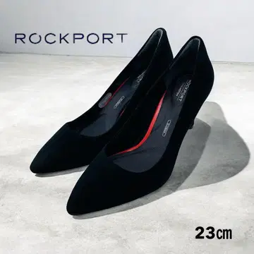 ROCKPORT 락포트 블랙 스웨이드 23cm 스테디셀러 천연 가죽