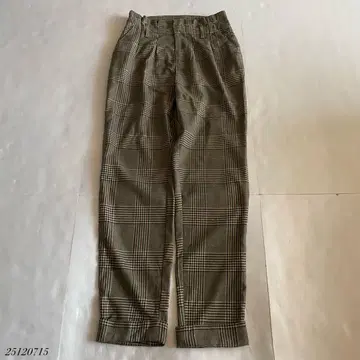 US 구제 의류 wild fable 체크 슬랙스