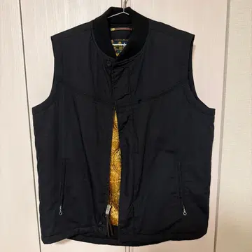 Derby of San francisco Vest 레어 S 블랙 골드