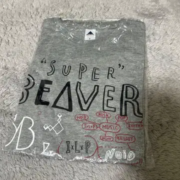 SUPERBEAVER T셔츠 그레이 S