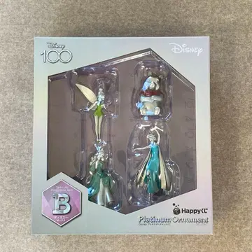 디즈니 플라티나 오너먼트 4체 세트