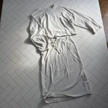 GAP 맨투맨 셋업 살구 그레이 쭈리