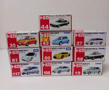 토미카 중국산 10대 세트