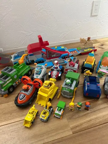 묶음 판매 파우 패트롤 완구 알뜰 세트 판매 파우 패트롤러 중고