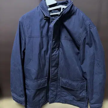 LACOSTE 네이비 남성용 점퍼 자켓