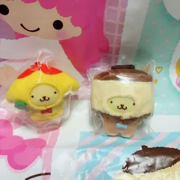 산리오 치비토모 시크릿 폼폼푸딩 2점 세트